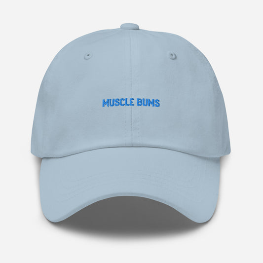 Muscle Bums Dad Hat - Blue