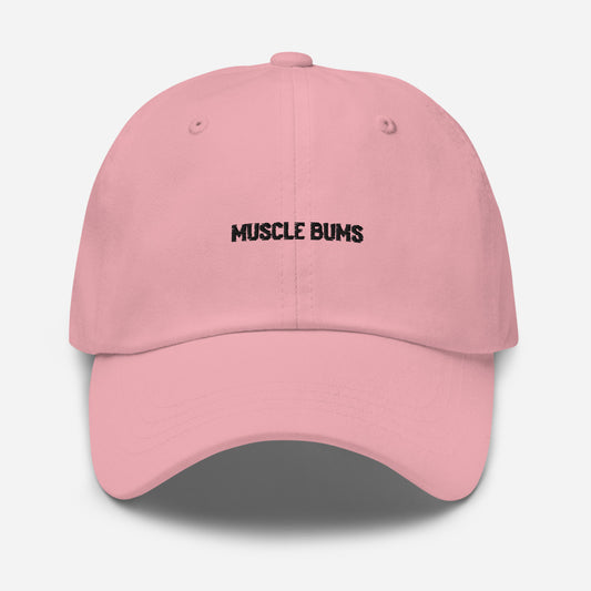 Muscle Bums Dad Hat - Black