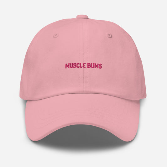Muscle Bums Dad Hat - Pink